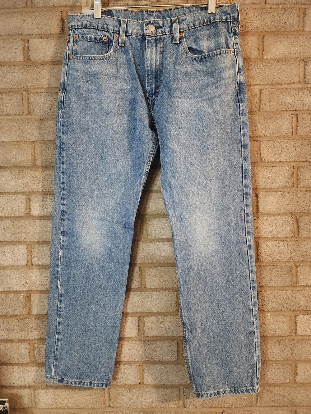 502 Levis Light Blue Straight-Leg Jeans